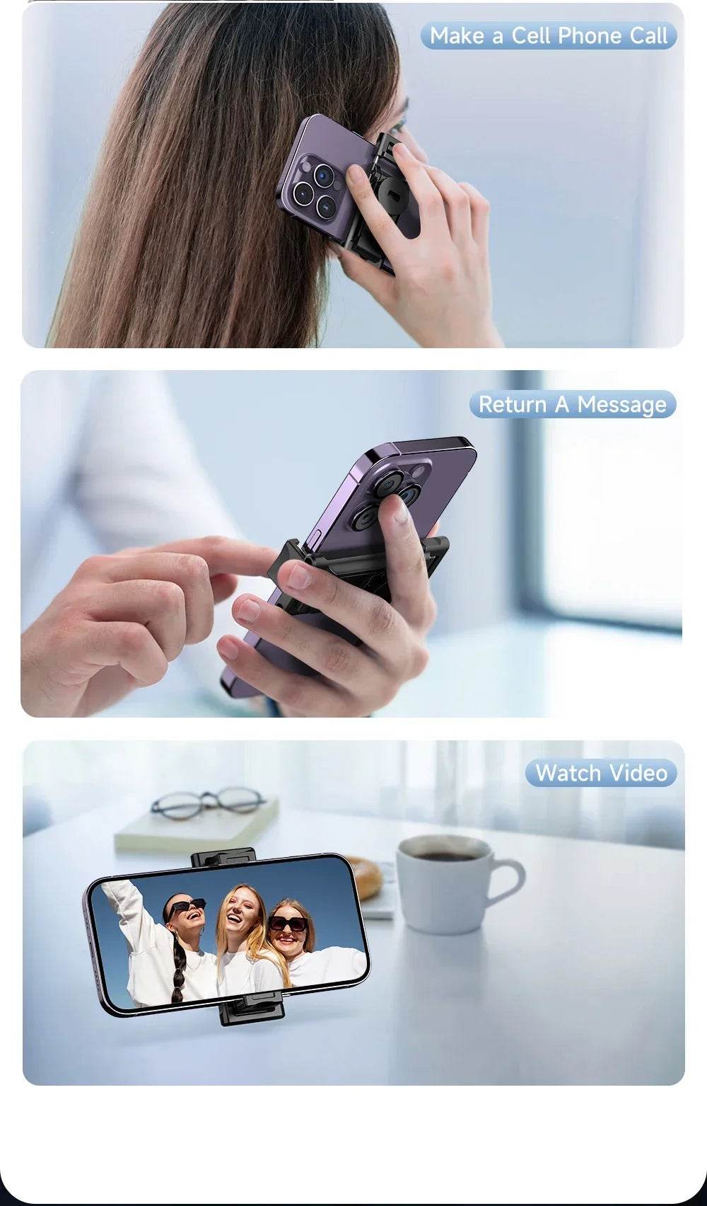 360° Smart Auto Face Tracking Gimbal Stabilizer Tripod