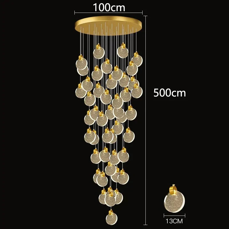 Glass Orb Pendant Light