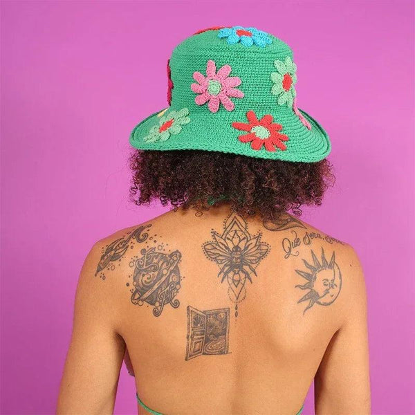 Hollow Knitted Fisherman Hat - Sexikinis Swim - Gifts for You 'n Me
