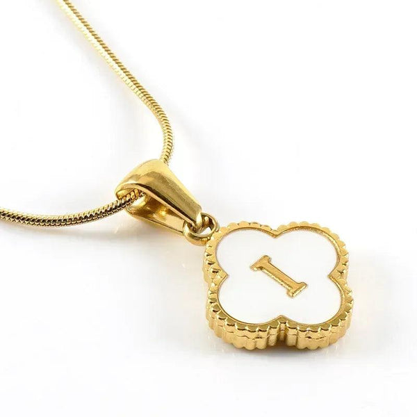 Lucky Clover Stainless Steel Pendant Necklace - Sexikinis Swim - Gifts for You 'n Me