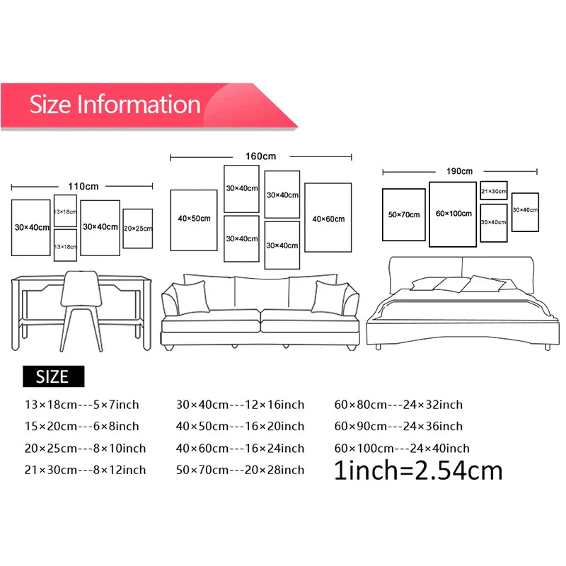 Buddha Wall Art - Yin Yang Tree Poster Canvas Painting