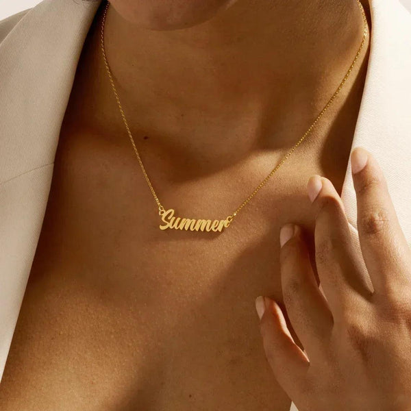 Custom Name Necklace -Sexikinis Swim - Gifts for You 'n Me