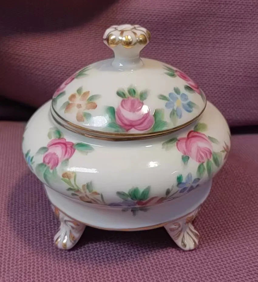 Resin Flower Jewelry Storage Box Vase Flower Basket  Jewelry Case Storage Jewelry Organizer Display Home Decor Ornament