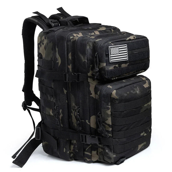 Outdoor Tactical Backpacks 45L Large Capacity Man 3 Days Molle Assault Bags For Outdoor Trekking Camping Backpack