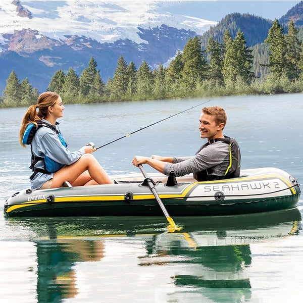 Multi-kayak Inflatable Boat INTEX68347 Sea Eagle Series Raft Thickened Fishing Boat Drift Charging Valve Outdoor Assault Boat