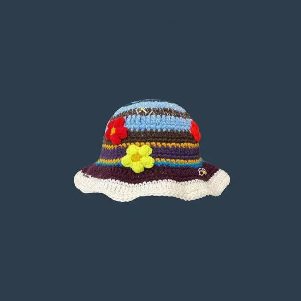New Crochet Korean Handmade Bucket Hat - Sexikinis Swim - Gifts for You 'n Me