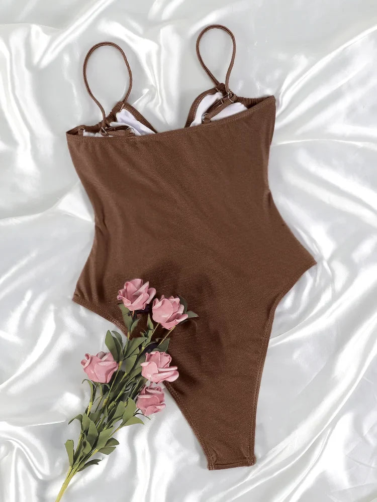 Peony one piece swimsuit - Sexikinis Swim