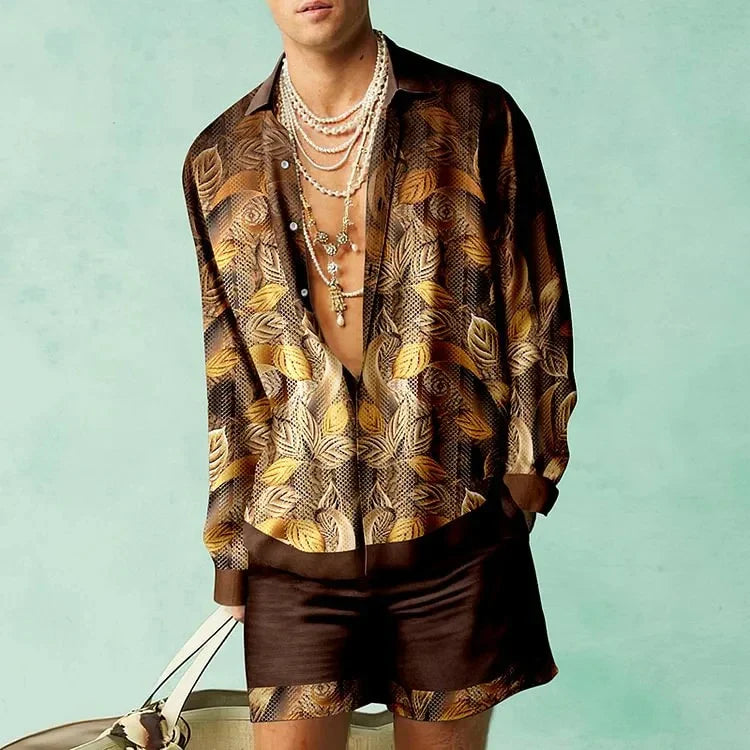 Luxury European Beach shorts set - Sexikinis Swim