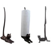 Yoga Frog Paper Holder Resting Cat Paper Towel Holder Roll Towel Organizer Rack for Kitchen Floor Countertop Living Room Decor