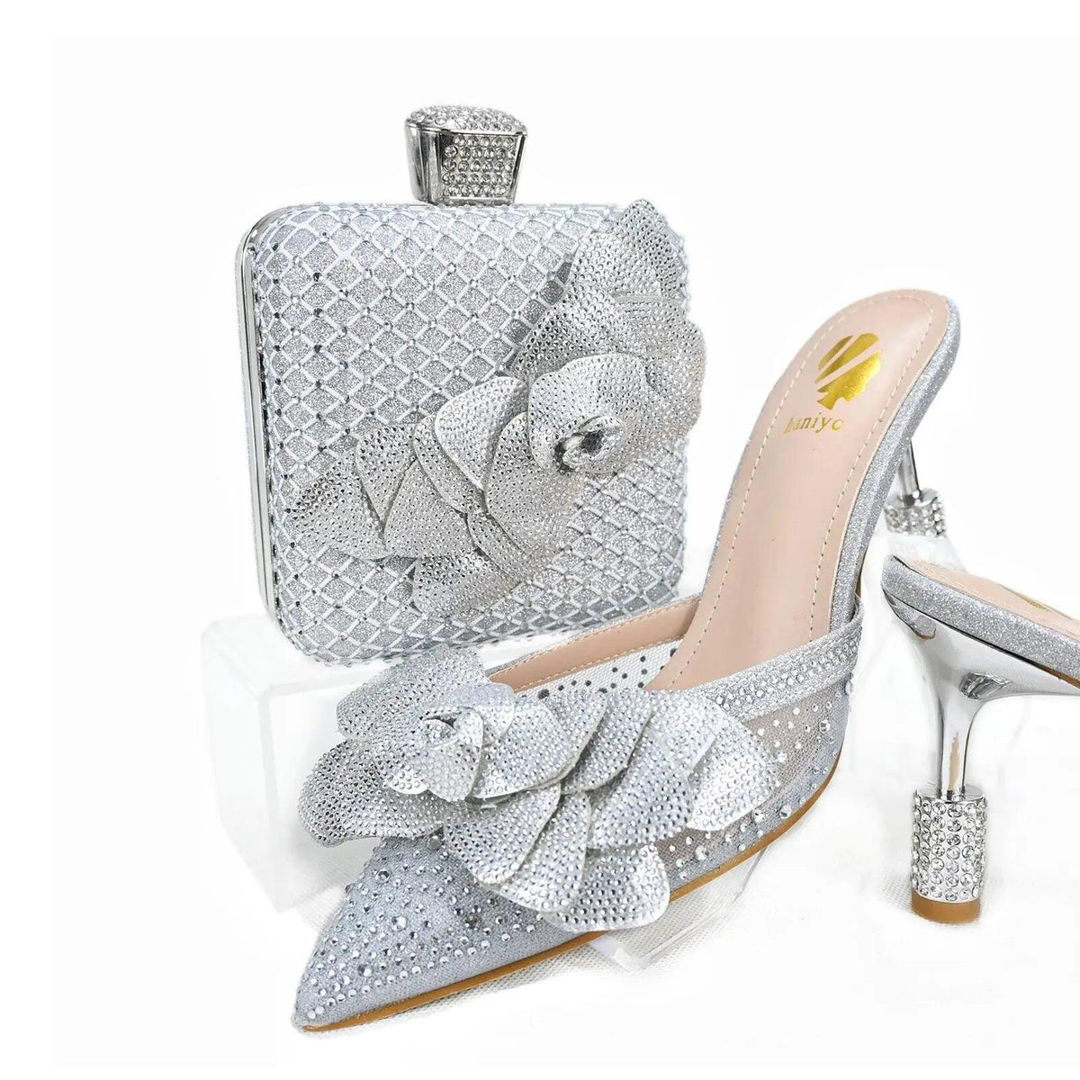 Italian gold Shoes And Bag Sets HTG1-9