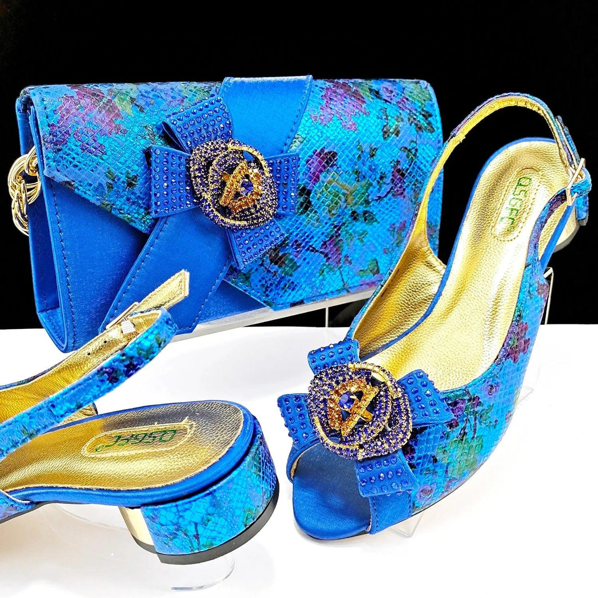 Italian Shoes With Matching Bags HQS1-4