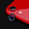 Camera Protection Ring with Metal Camera Protection Film For iPhone XR Metal Camera Protector Ring Circle Compatible with iPhone XR Aluminum Alloy Back Lens Protective Glass Cover - Black / 1 Set