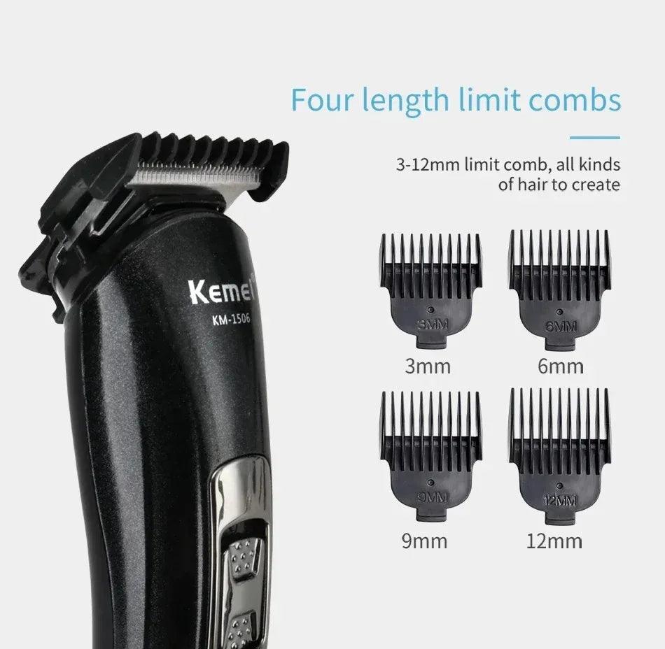 Kemei Electric Rechargeable Nose Professional Shaving Machine KM-1506 3 in 1 Electric Shaver USB Charging Hair trimmer