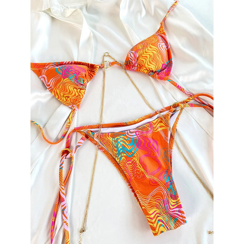 Jewelry bae two piece swimsuit - Sexikinis Swim