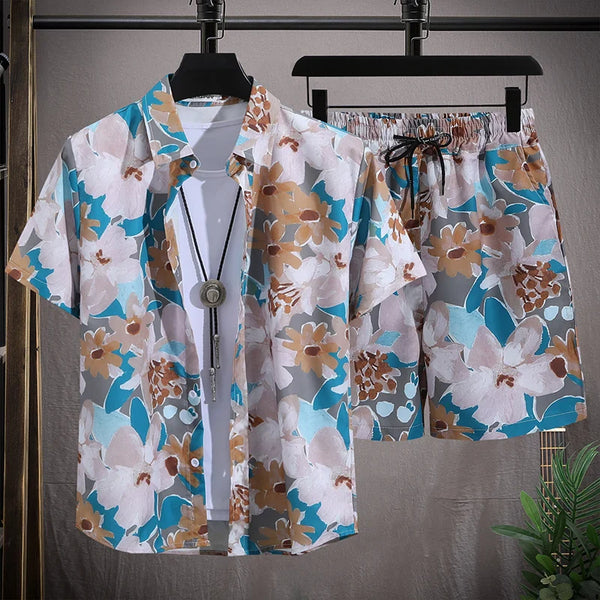Men vacay Beach shorts Set