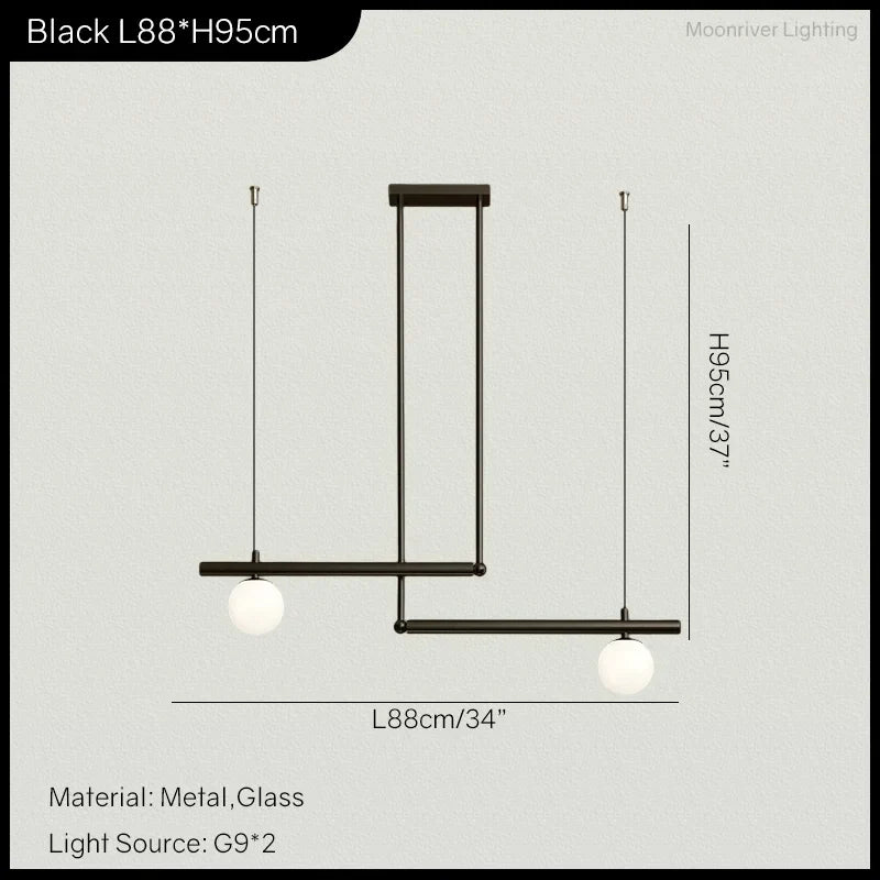 Minimalist Linear Pendant Light