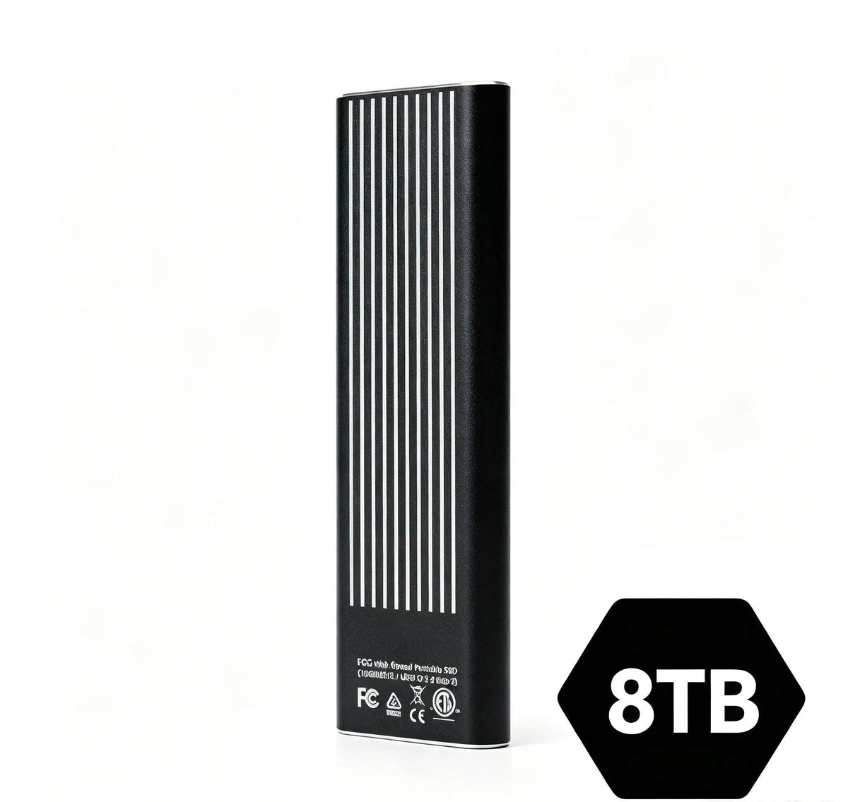 Portable External SSD USB3.2, High Speed 1TB-16TB Solid State Drive, Lightweight Pocket Design for Laptop, Desktop, Mac & Phone