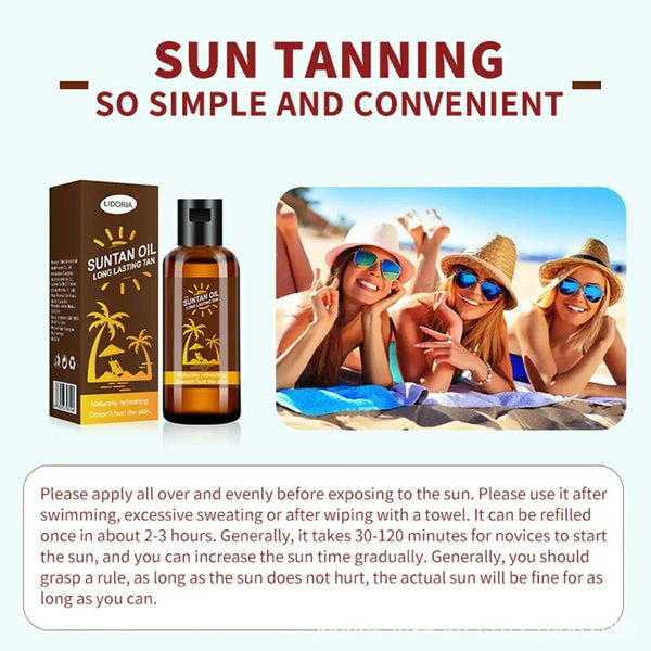 Tanning Lotion Oil Body Bronzer Self-tanning - Gifts for You 'n Me