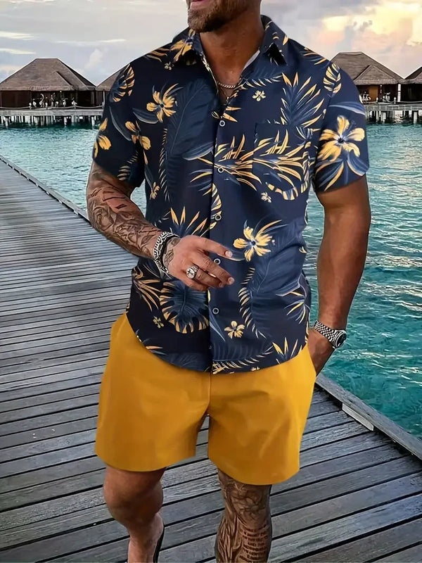 Men streetwear two piece Beach set - Sexikinis Swim