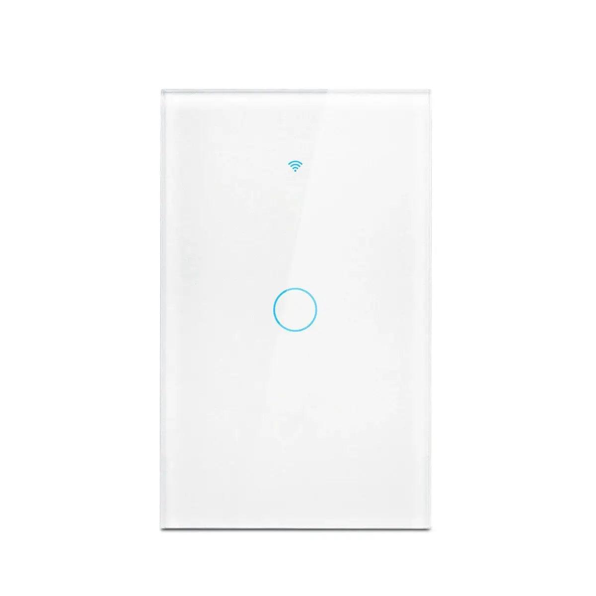 Work with Tuya WIFI Smart Home Switch Light Wall US/EU Glass Touch Panel Voice Wireless Remote Control by Alexa Google Home