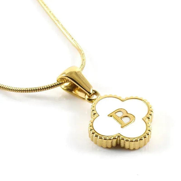 Lucky Clover Stainless Steel Pendant Necklace - Sexikinis Swim - Gifts for You 'n Me