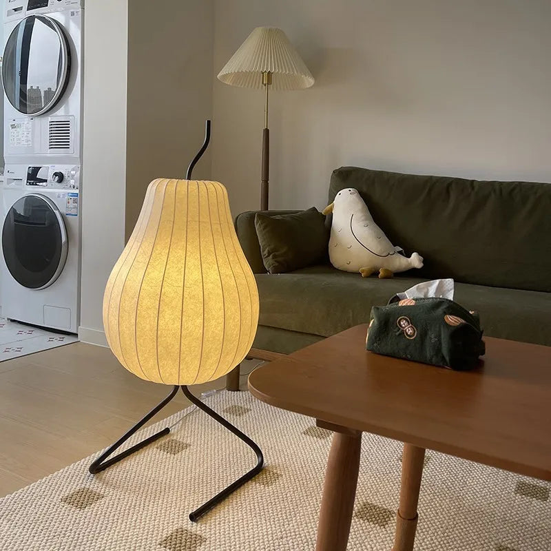 Pear-Shaped LED Floor Lamp