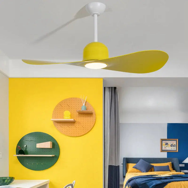 DecorBites™ Kids Double Leaf Ceiling Fan Light - Silent Operation with Adjustable Speed Decorbites