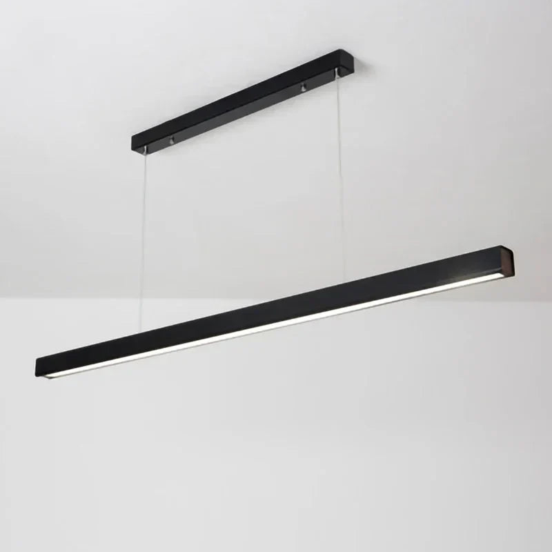 White Black Linear Pendant