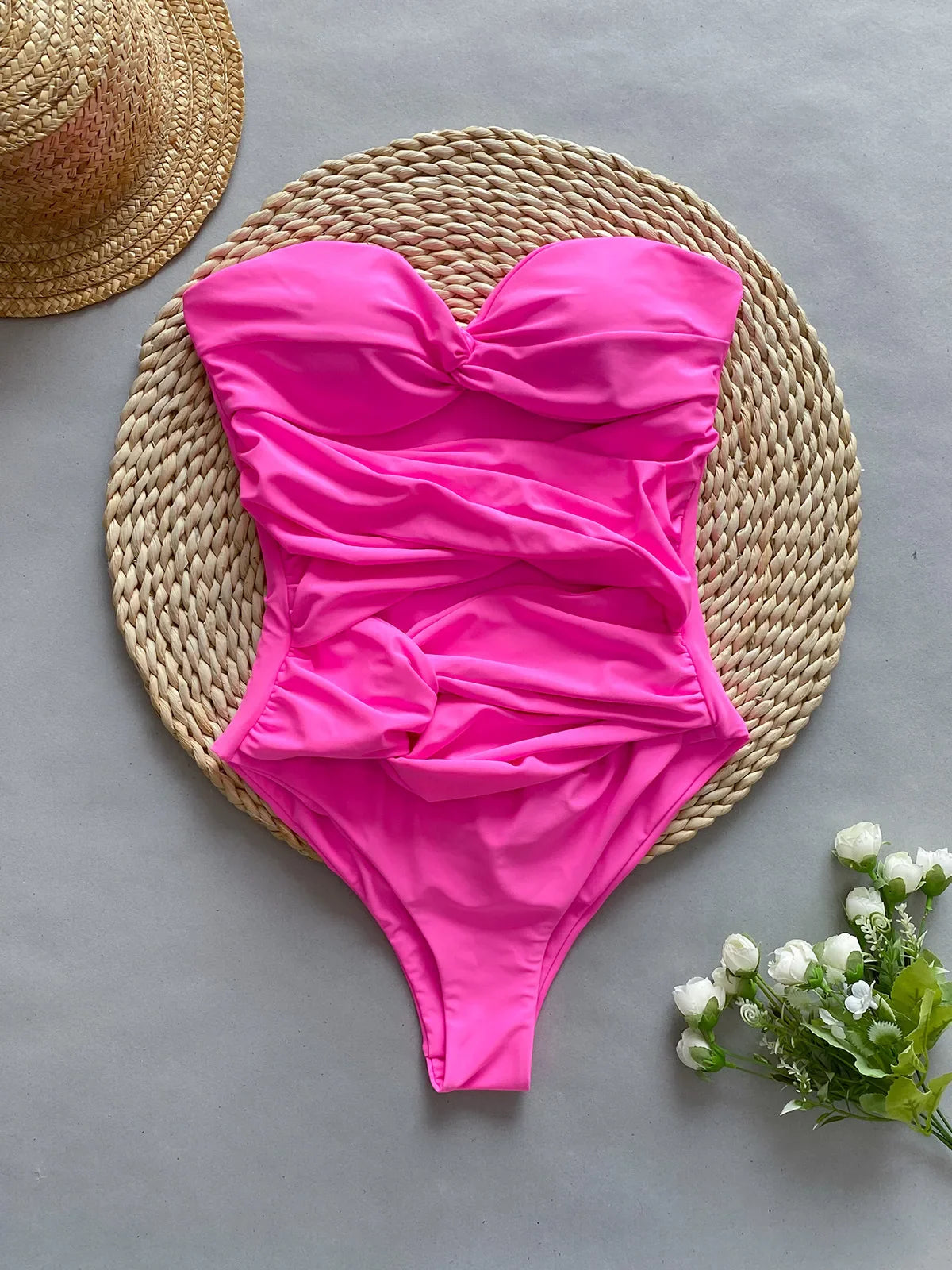 Tia Hollow Out One Piece Swimsuit - Sexikinis Swim