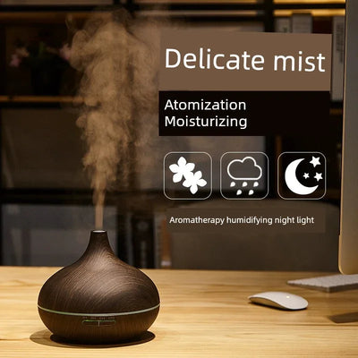 Aroma Diffuser Essential Oil Lamp Humidifier For Home Silent Bedroom Ultrasonic Ultrasonic Aroma Diffuser Plug-in Incense Sleep Aid Heavy Fog