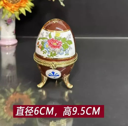 Cartoon 3D Relief Colorful Handdrawn Flower Tank Jar Jewelry Box Ring Box Tin Milk Jug Vase Tableware Household