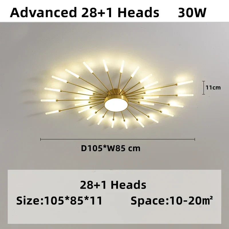 Nordic Firework Pendant Light