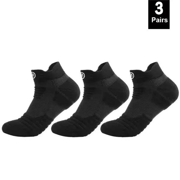 Cushioned Sports Compression Socks for Basketball and Running