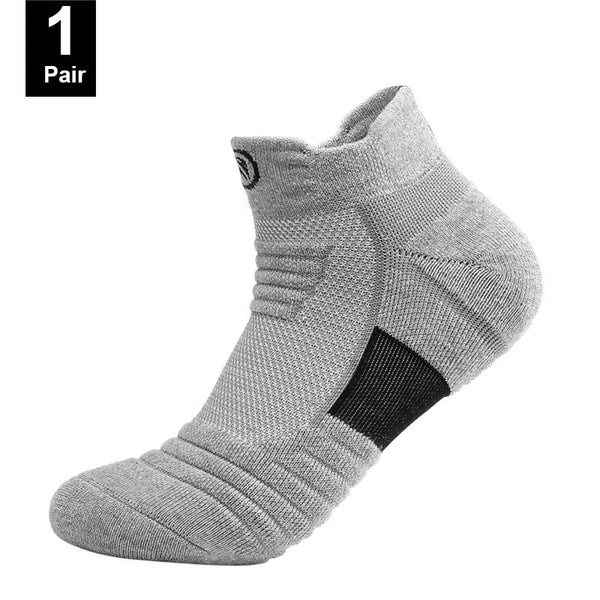 Cushioned Sports Compression Socks for Basketball and Running