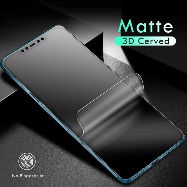 4pcs Matte Film For Iphone 11 12 13 Pro Max Mini Frosted Screen Protectors For Iphone X Xr Xs Max 6 6s 7 8 Plus Se Anti Glare Matte Finish Anti-fingerprint Film