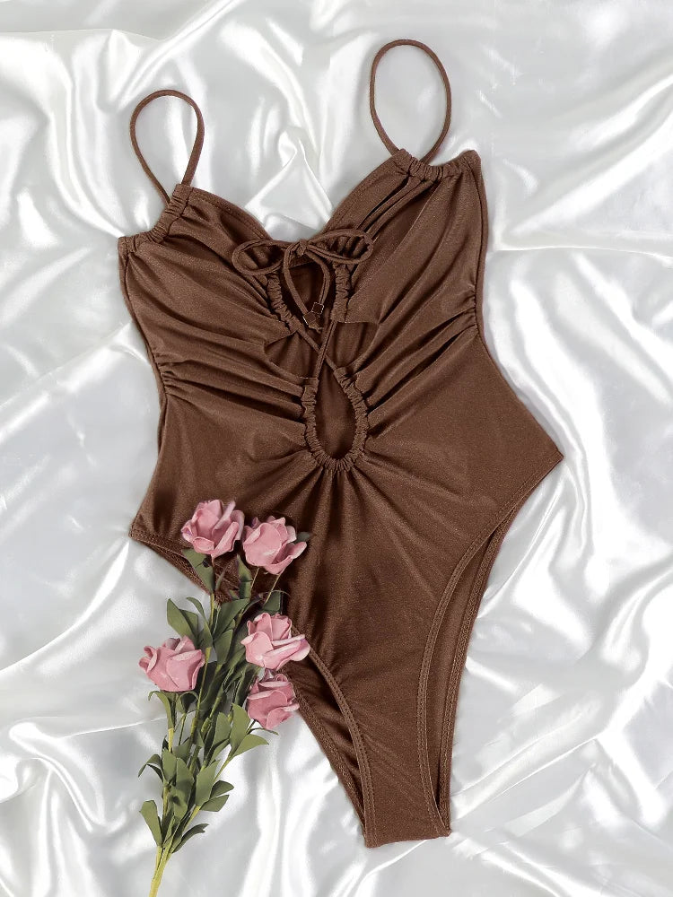 Peony one piece swimsuit - Sexikinis Swim