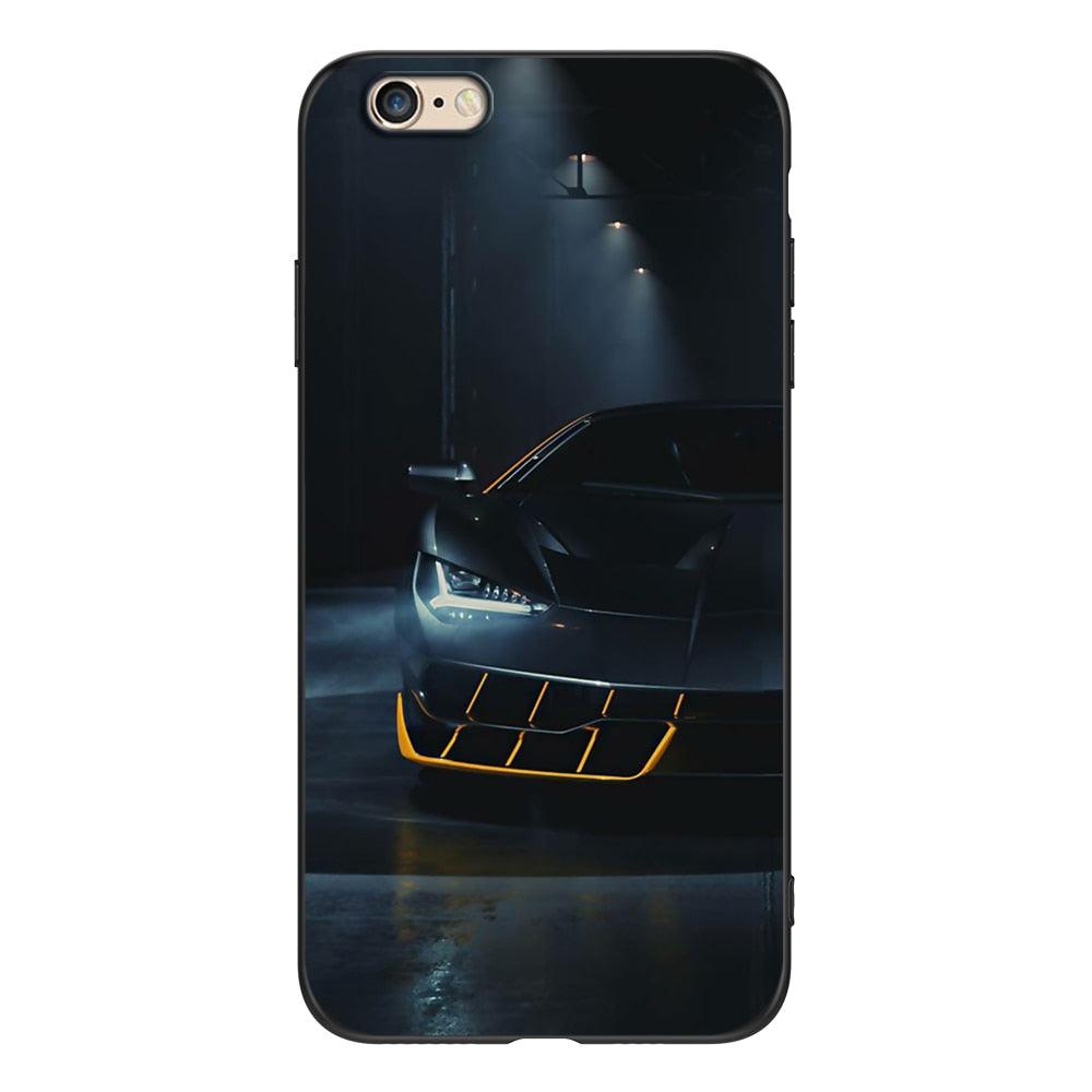 Cute Cover Soft Silicone Print Cars Print Phone Case For Iphone 5s 5 S Se 2016 4.0