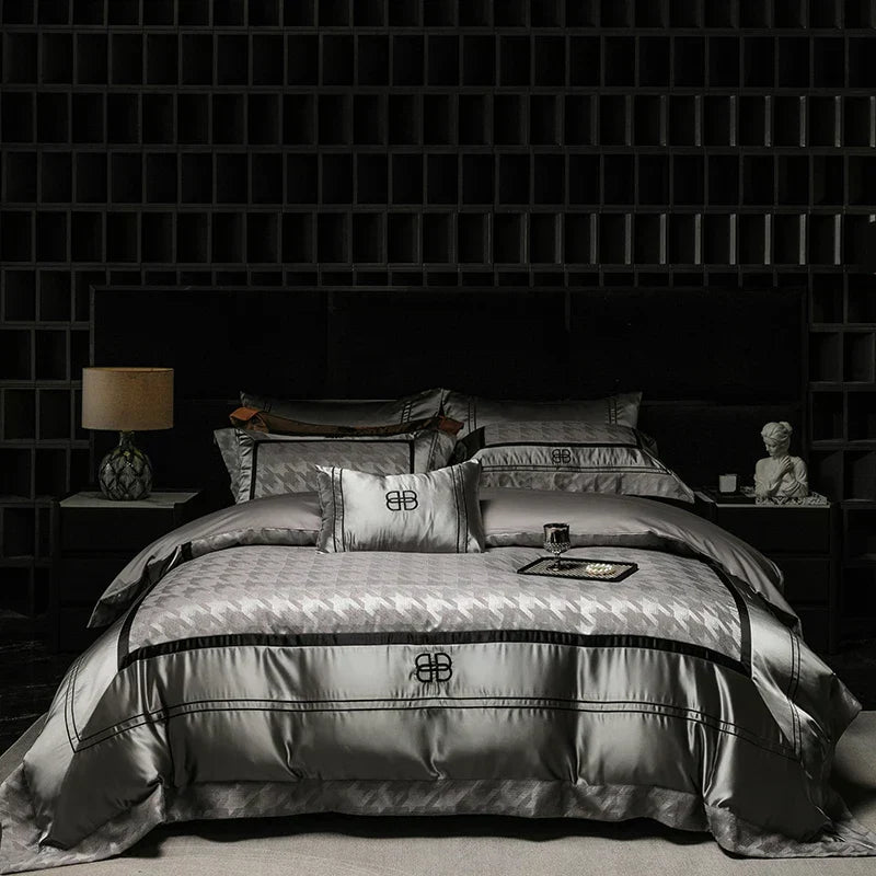 Jacquard Egyptian Cotton Bedding King 220x240cm