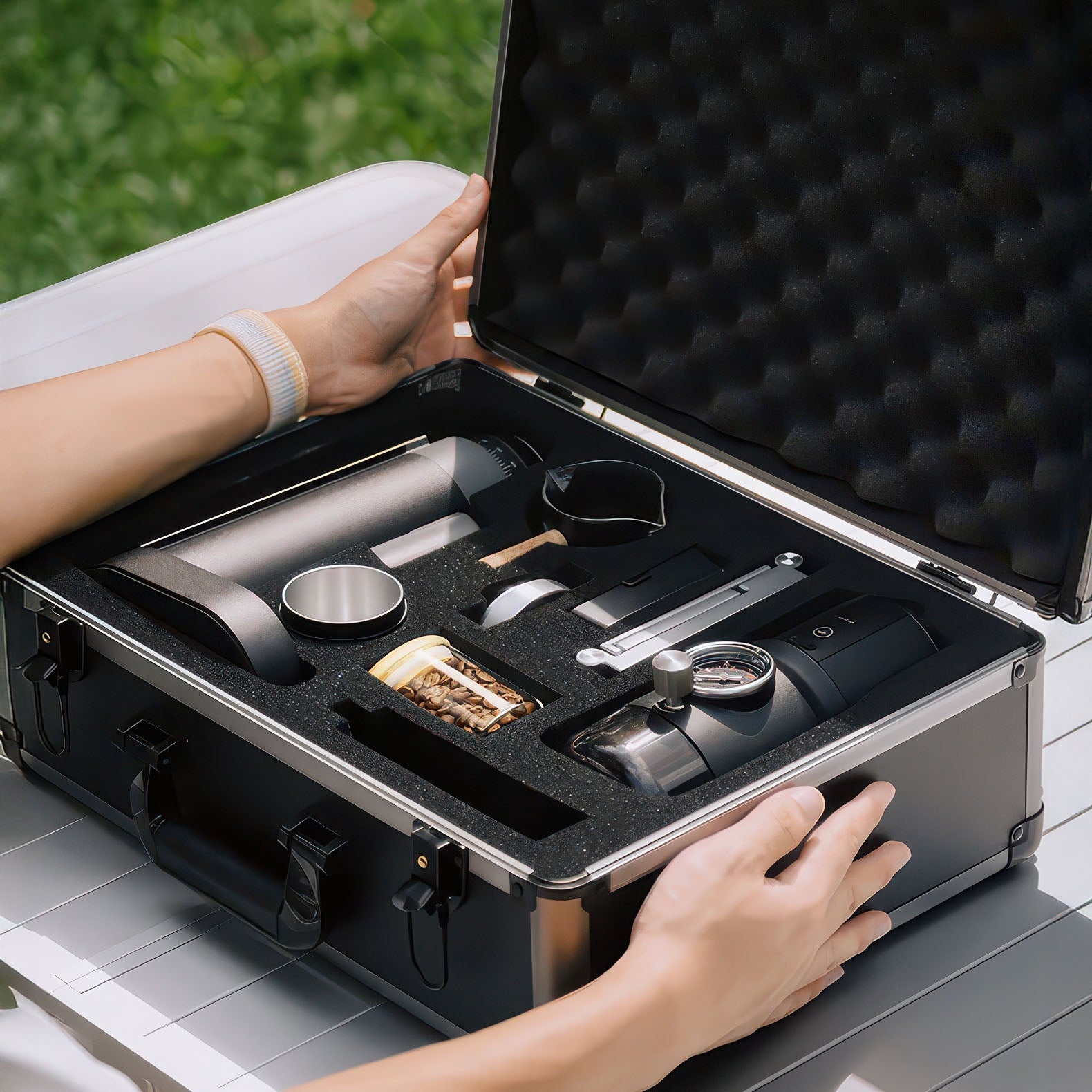 STARSEEKER Go50 Portable Electric Coffee Grinder — 50mm Burr