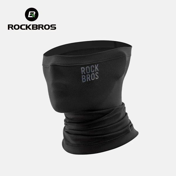 ROCKBROS Winter Keep Warm Cycling Face Mask Fleece Hiking Camping Ski Balaclava Neck Scarf Windproof MTB Road Bicycle Bike Mask