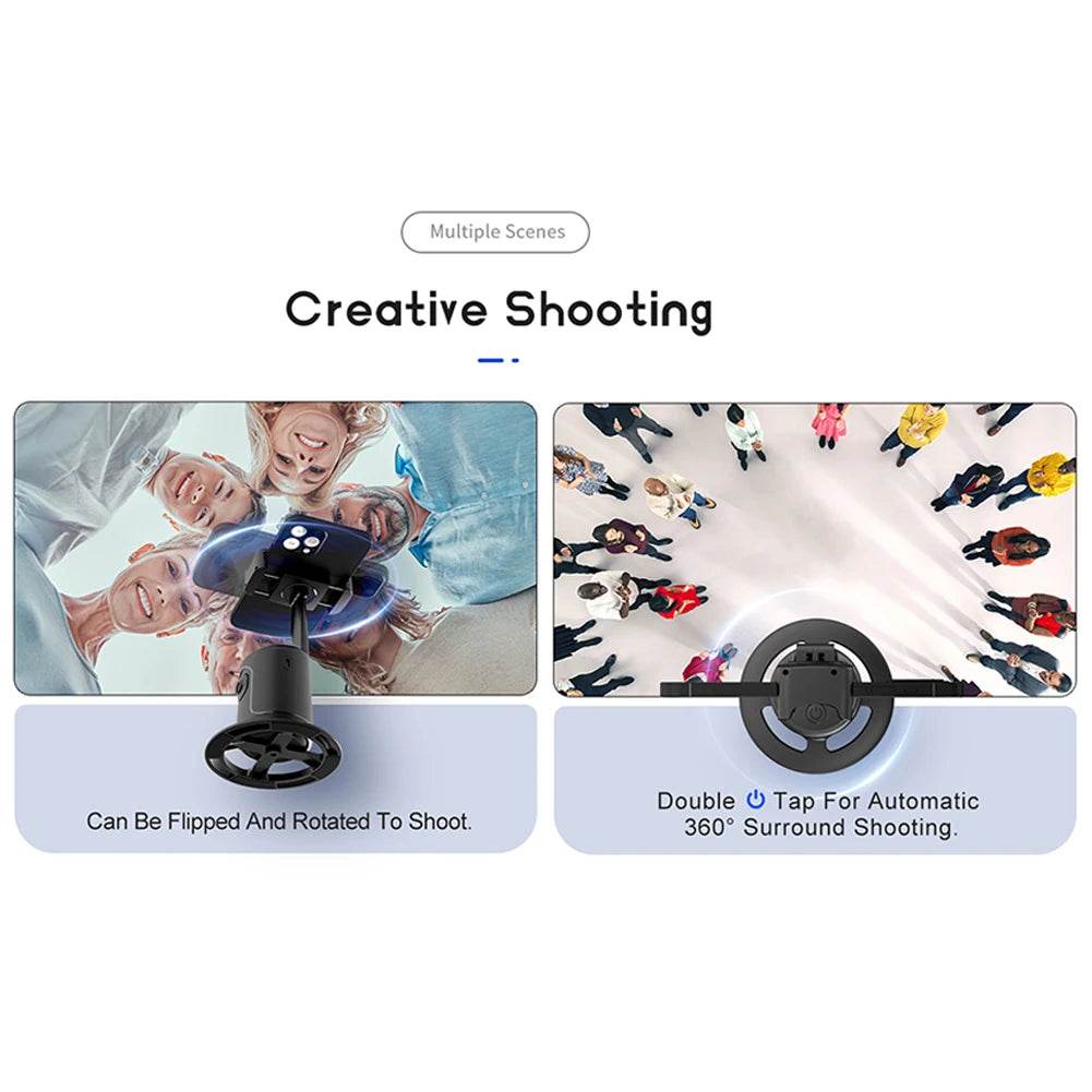 360-Degree Follow-Up Gimbal Stabilizer With Ai Face Recognition