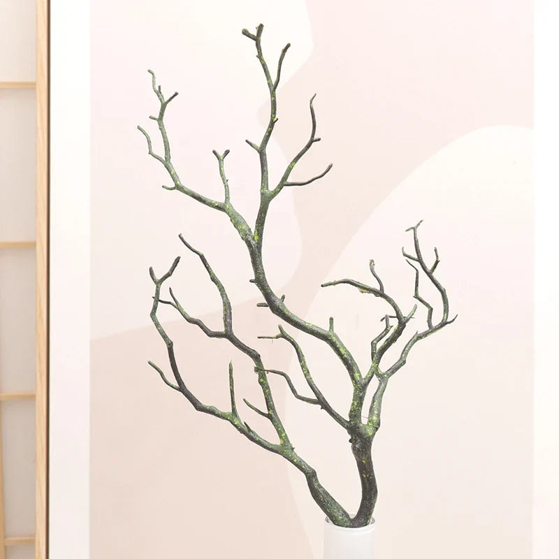 2pc Plastic Artificial Antlers Tree Branches Plant Twigs Witch DIY Headband Accessories Wedding Party Xmas Halloween Decorations