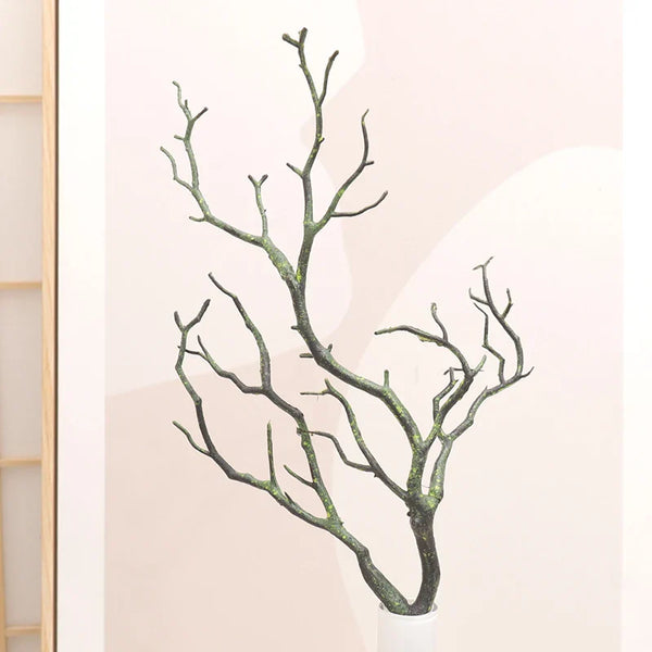 2pc Plastic Artificial Antlers Tree Branches Plant Twigs Witch DIY Headband Accessories Wedding Party Xmas Halloween Decorations