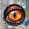 Evil Dragon Eye Sun Catcher-Acrylic Circular Window Hanging,Colorful Wall Art For Home&Garden Decor,Perfect Gift For Mom,Friends