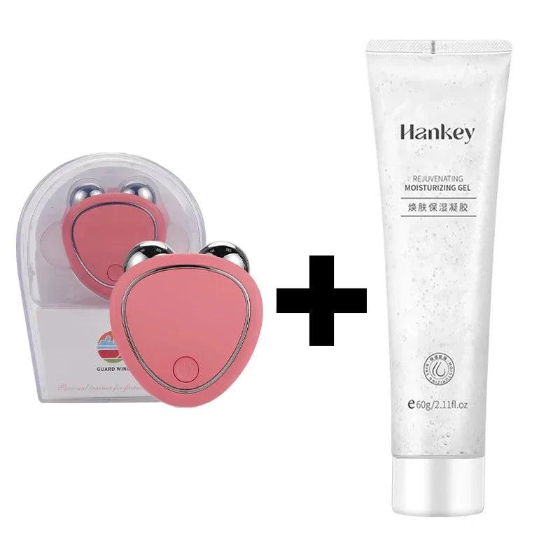 NEW Face Lifting Machine Facial Massager Microcurrent Roller Skin Tightening Rejuvenation Beauty Charging Face Anti Wrinkle