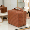 Fold Down Makeup Bag Large Capacity Water Proof Zippered Travel Cosmetic Case Toiletry Bag Zippered Toiletry Bag