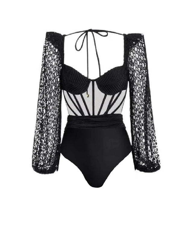 Daisy one piece swimsuit Resort wear - Sexikinis Swim - Gifts for You 'n Me