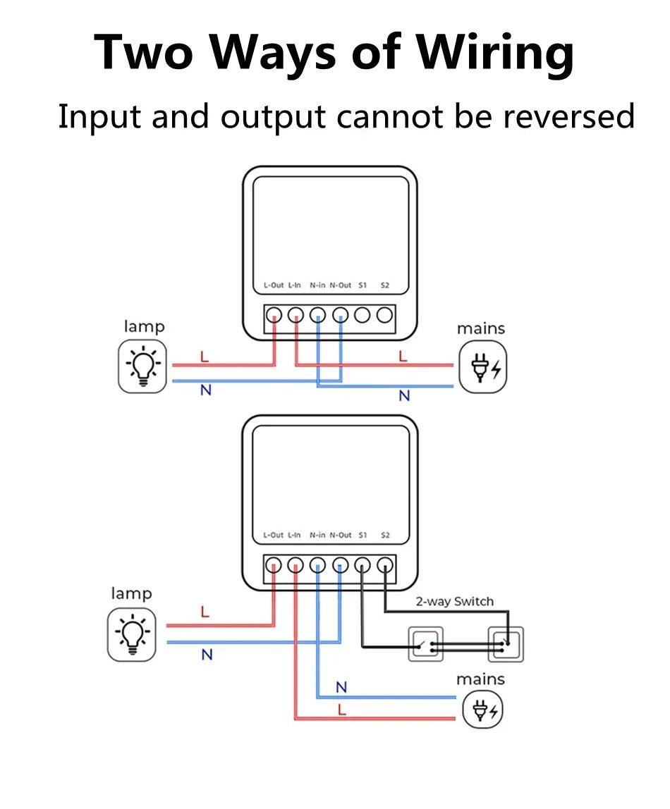 16A Mini Breaker Voice Control for Homekit Siri Alexa Google Alice Tuya Smart Home WiFi Smart Switch with Power Monitor