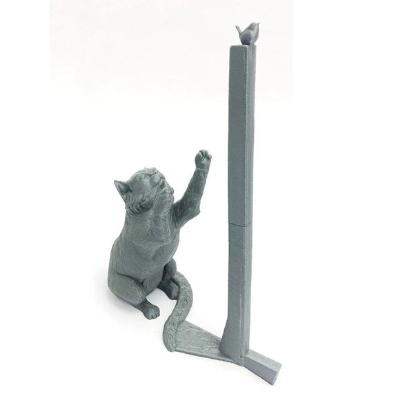 AT44-Cat Paper Towel Holder,Countertop Paper Towel Holder,Cat Paper Organizer,Cat Paper Towel Stand For Kitchen Decoration DSers Fulfillment