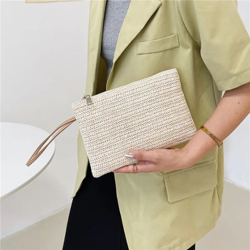Weaving Wristlet Clutch Bag - Sexikinis Swim